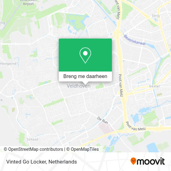 Vinted Go Locker kaart