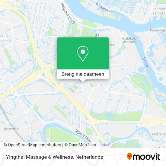 Yingthai Massage & Wellness kaart