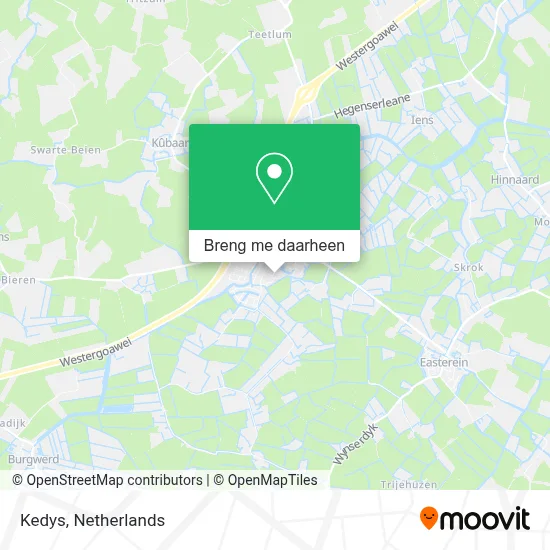 Kedys kaart