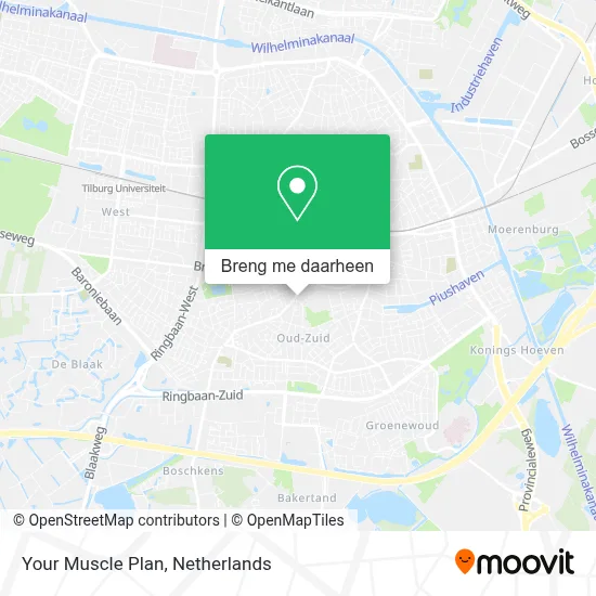 Your Muscle Plan kaart