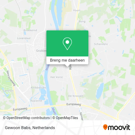 Gewoon Babs kaart