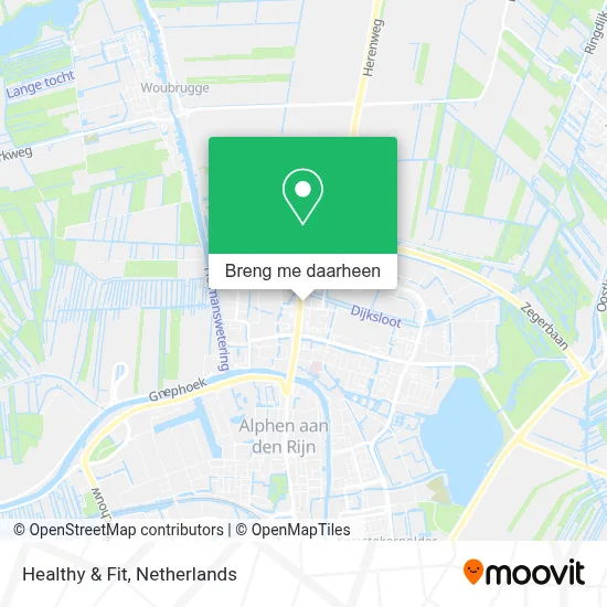 Healthy & Fit kaart