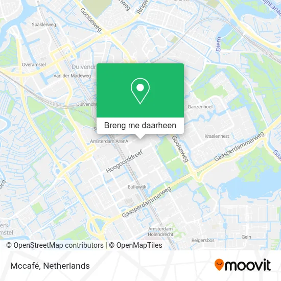 Mccafé kaart