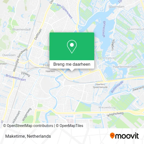 Maketime kaart