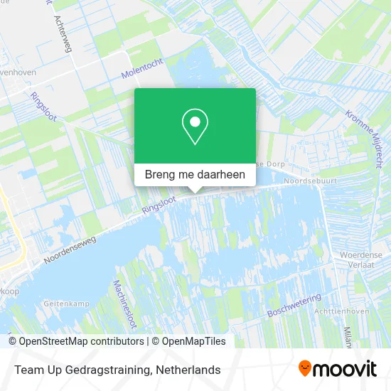 Team Up Gedragstraining kaart