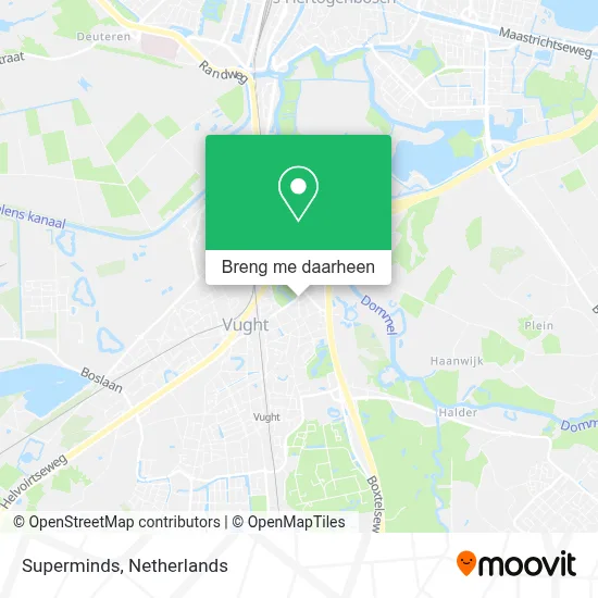 Superminds kaart