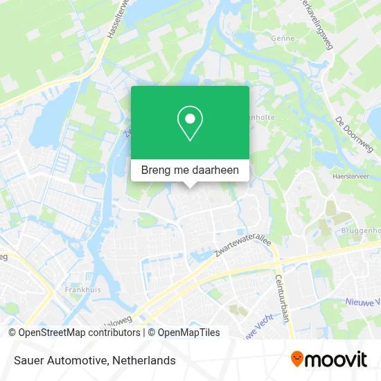 Sauer Automotive kaart