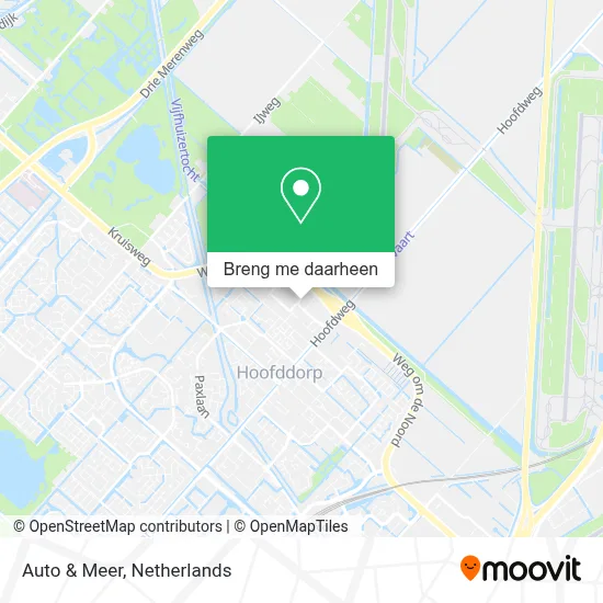 Auto & Meer kaart