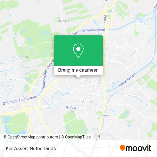 Kcr Assen kaart