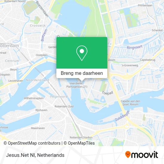 Jesus.Net Nl kaart