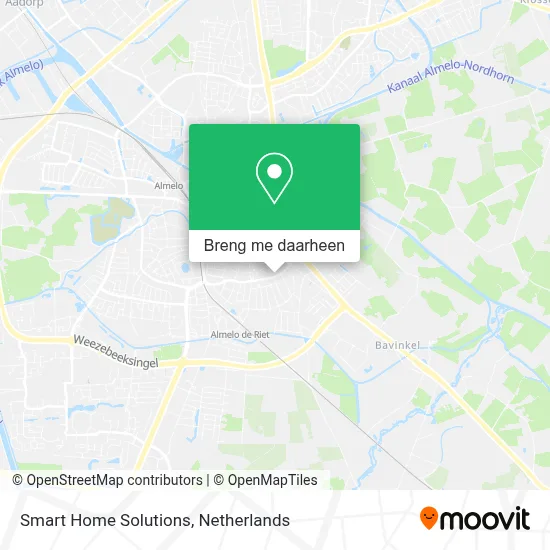 Smart Home Solutions kaart