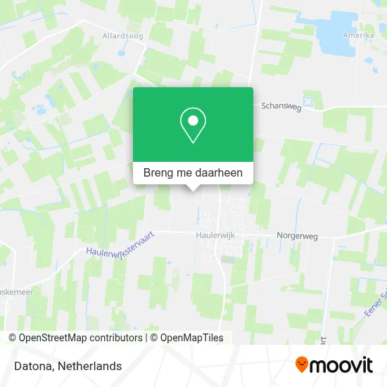 Datona kaart