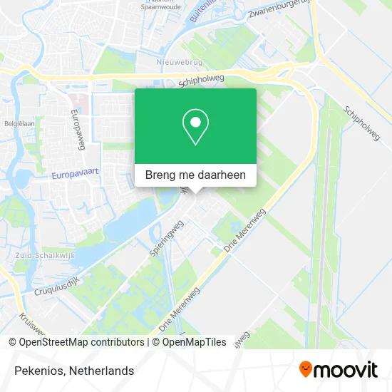 Pekenios kaart