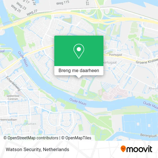 Watson Security kaart
