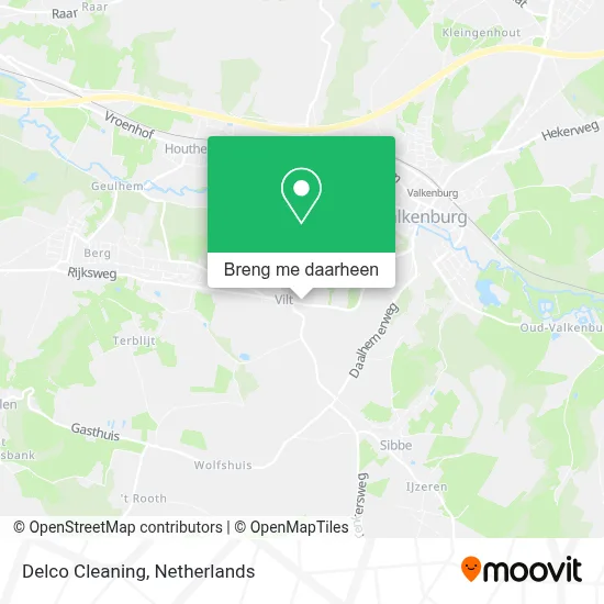 Delco Cleaning kaart