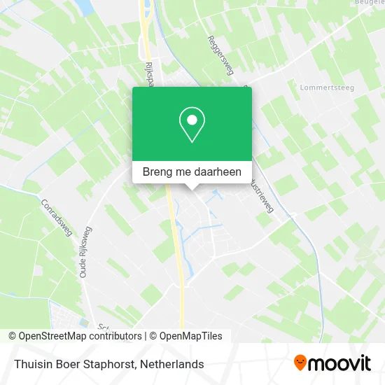 Thuisin Boer Staphorst kaart