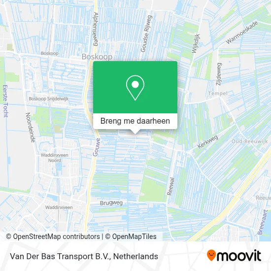 Van Der Bas Transport B.V. kaart