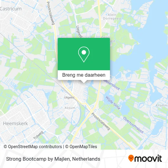 Strong Bootcamp by Majlen kaart