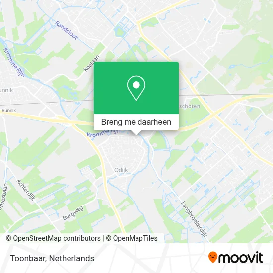 Toonbaar kaart