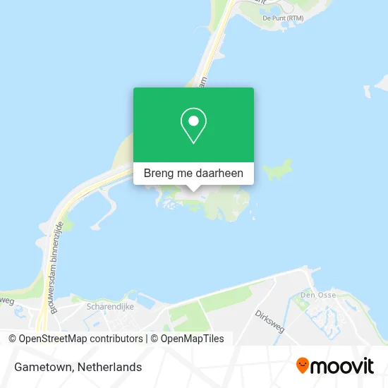 Gametown kaart