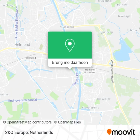 S&Q Europe kaart
