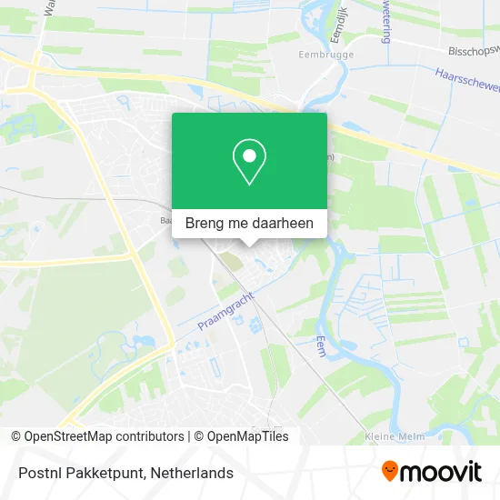 Postnl Pakketpunt kaart