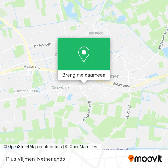 Plus Vlijmen kaart