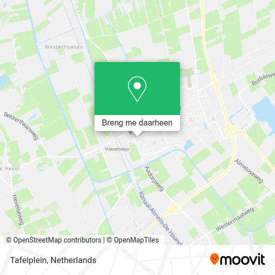 Tafelplein kaart