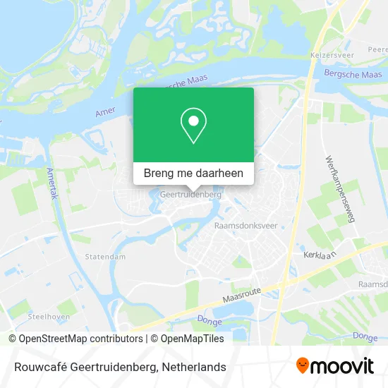 Rouwcafé Geertruidenberg kaart