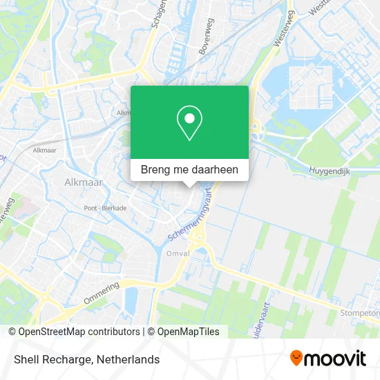 Shell Recharge kaart