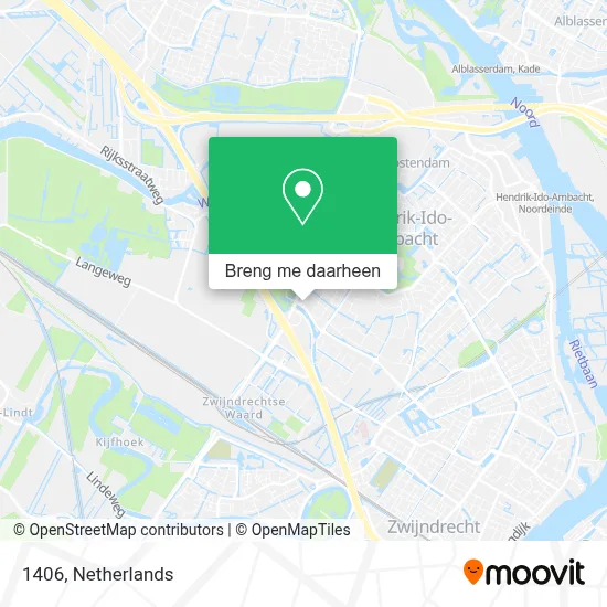 1406 kaart