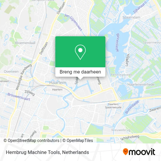 Hembrug Machine Tools kaart