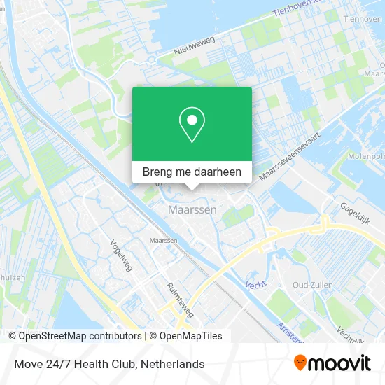 Move 24/7 Health Club kaart