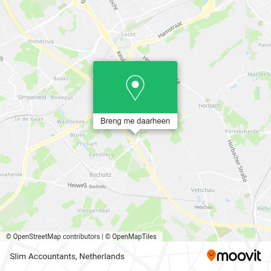 Slim Accountants kaart