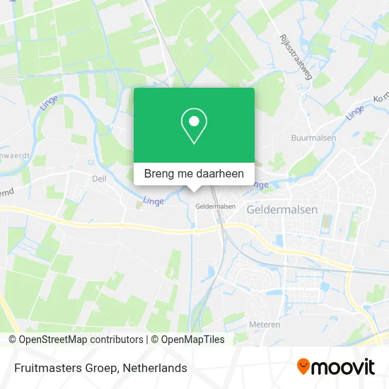 Fruitmasters Groep kaart