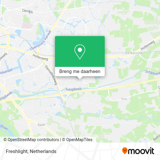 Freshlight kaart