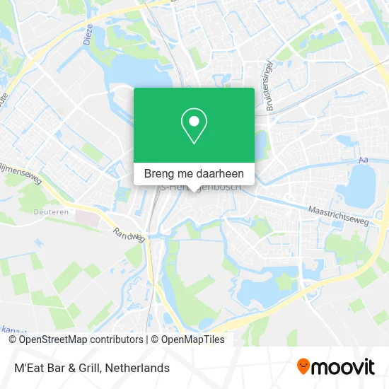 M'Eat Bar & Grill kaart