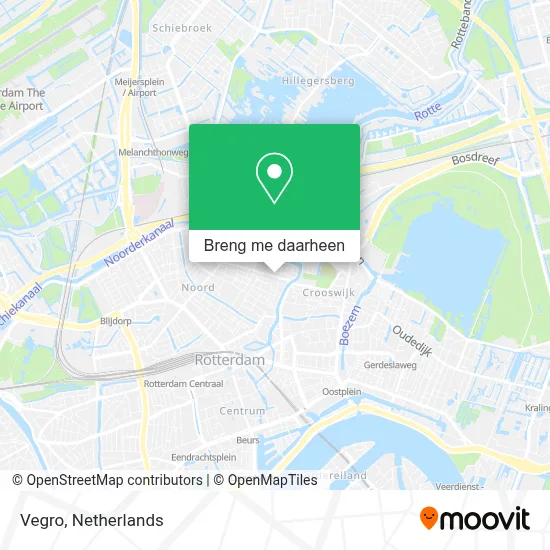 Vegro kaart
