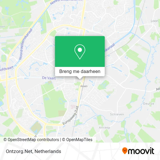 Ontzorg.Net kaart