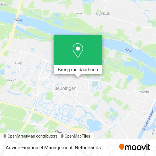 Advice Financieel Management kaart