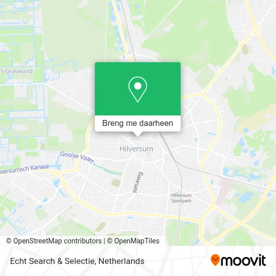 Echt Search & Selectie kaart