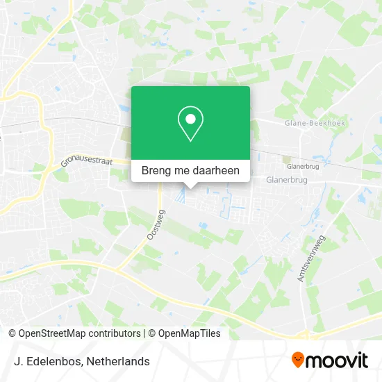 J. Edelenbos kaart