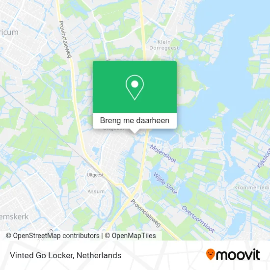 Vinted Go Locker kaart
