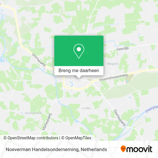 Noeverman Handelsonderneming kaart