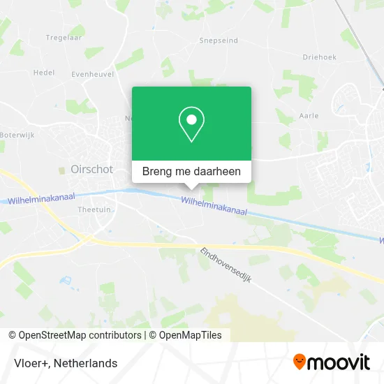 Vloer+ kaart