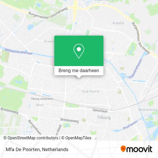 Mfa De Poorten kaart