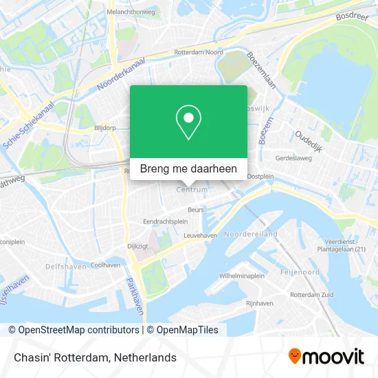 Chasin' Rotterdam kaart