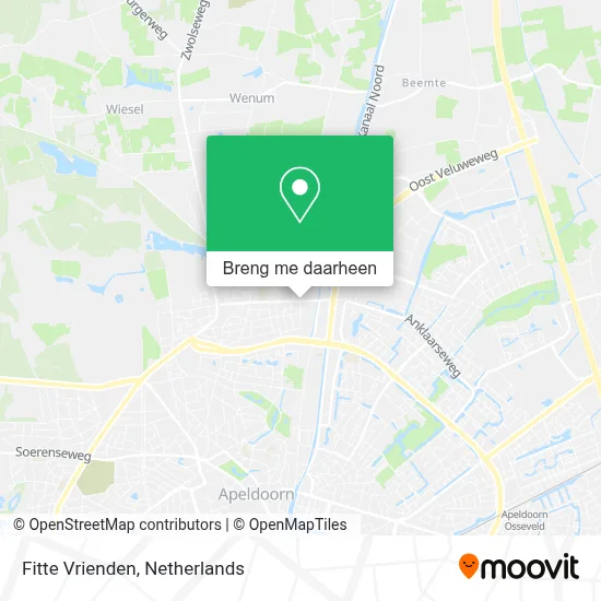 Fitte Vrienden kaart