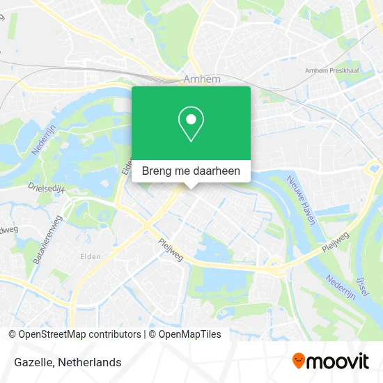 Gazelle kaart
