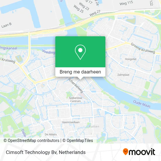 Cimsoft Technology Bv kaart